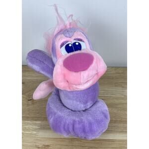 1984 Amtoy Silly Snail Silly Snake American Greetings Rattle Plush RARE HTF